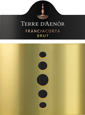 Etichetta del vino Franciacorta Brut