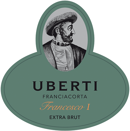 Etichetta del vino Franciacorta Francesco I Extra Brut