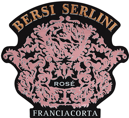 Etichetta del vino Franciacorta Rosa Rosae Rosé Brut 2016