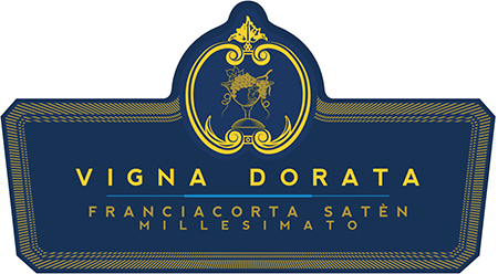Etichetta del vino Franciacorta Satèn 2017