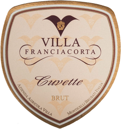 Etichetta del vino Franciacorta Cuvette Brut 2019