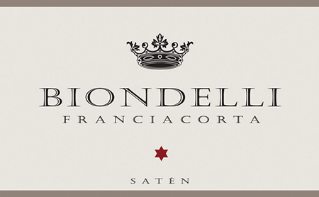 Etichetta del vino Franciacorta Satèn