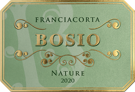 Etichetta del vino Franciacorta Nature 2020
