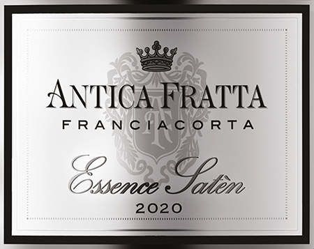 Etichetta del vino Franciacorta Essence Satèn 2020