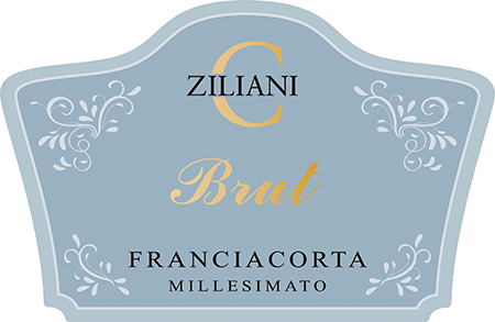 Etichetta del vino Franciacorta Ziliani C Brut 2021