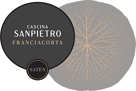 Etichetta del vino Franciacorta Satèn