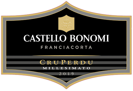 Etichetta del vino Franciacorta CruPerdu Brut 2019