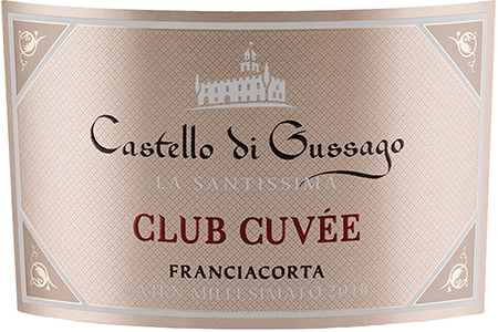 Etichetta del vino Franciacorta Club Cuvée Satèn 2018