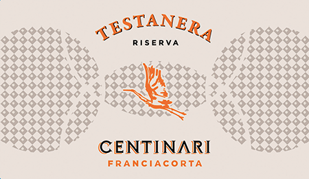 Etichetta del vino Franciacorta Riserva Testanera Blanc de Blancs Brut 2016