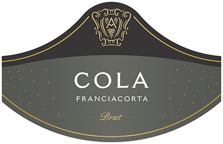 Etichetta del vino Franciacorta Brut