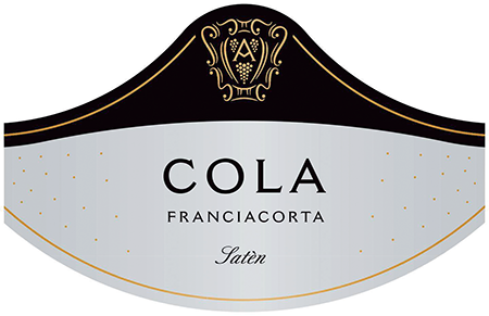 Etichetta del vino Franciacorta Satèn 2021