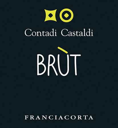 Etichetta del vino Franciacorta Brut