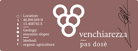 Etichetta del vino Blanc de Blancs Pas Dosé