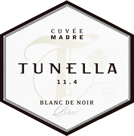 Etichetta del vino Cuvée Madre 11.4 Blanc de Noir Brut