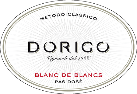 Etichetta del vino Blanc de Blancs Pas Dosé