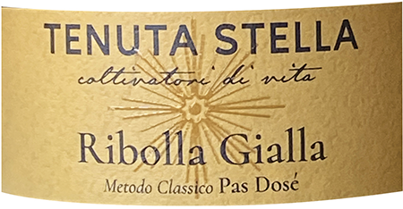 Etichetta del vino Ribolla Gialla Pas Dosé 2020