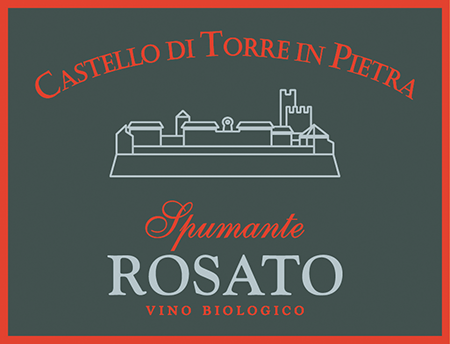 Etichetta del vino Lazio Rosato Brut