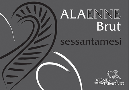 Etichetta del vino Alaenne Brut