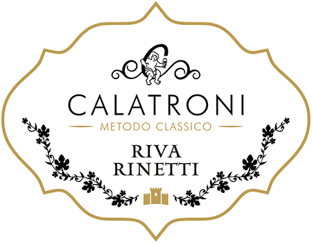 Etichetta del vino Oltrepò Pavese Metodo Classico Pinot Nero Riva Rinetti Pas Dosé 2020