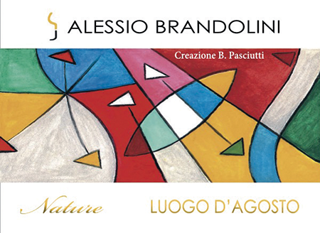 Etichetta del vino Oltrepò Pavese Metodo Classico Pinot Nero Luogo d’Agosto Nature