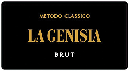 Etichetta del vino Oltrepò Pavese Metodo Classico Pinot Nero Brut