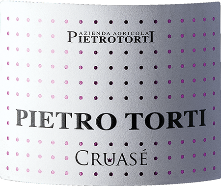 Etichetta del vino Oltrepò Pavese Metodo Classico Cruasé Brut 2021