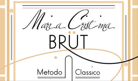 Etichetta del vino Maria Cristina Pinot Nero Brut 2019