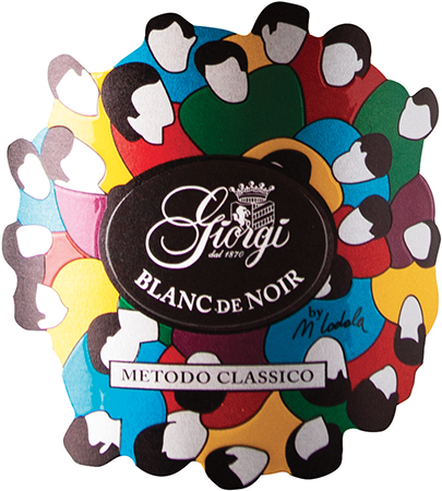 Etichetta del vino Blanc de Noir Brut