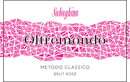 Etichetta del vino Oltremondo Pinot Nero Rosé Brut