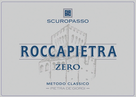 Etichetta del vino Roccapietra Zero 2018