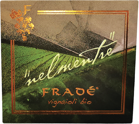 Etichetta del vino Chardonnay Nelmentre Brut