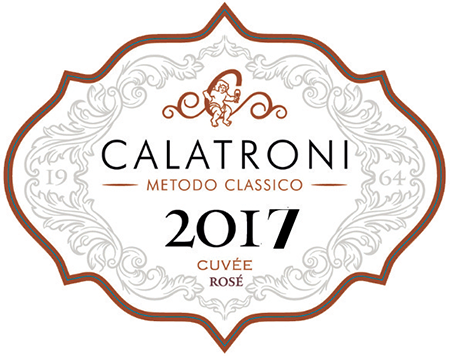 Etichetta del vino Oltrepò Pavese Metodo Classico Pinot Nero Cuvée 2017 Rosé Pas Dosé 2017