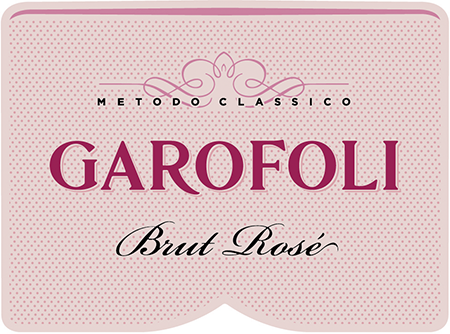 Etichetta del vino Rosé Brut 2021