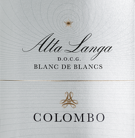 Etichetta del vino Alta Langa Blanc de Blancs Brut 2020