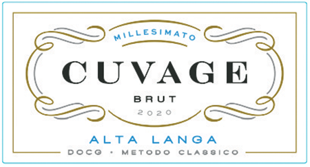 Etichetta del vino Alta Langa Brut 2020