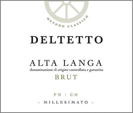 Etichetta del vino Alta Langa Brut 2020
