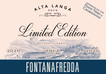 Etichetta del vino Alta Langa Limited Edition Brut 2021