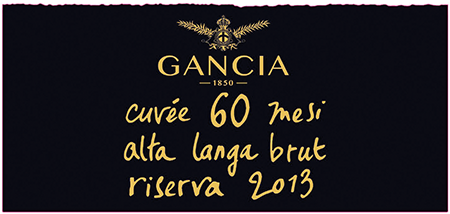 Etichetta del vino Alta Langa Riserva Cuvée 60 Mesi Brut 2013
