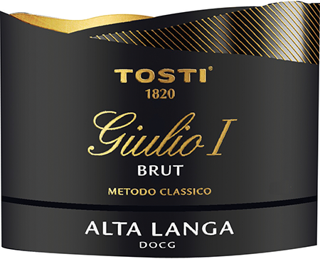 Etichetta del vino Alta Langa Giulio I Brut 2019