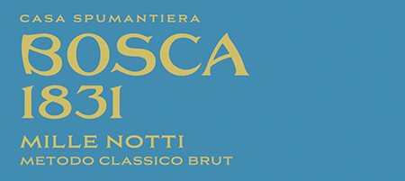 Etichetta del vino Collezione Luigi Bosca Mille Notti Brut 2015