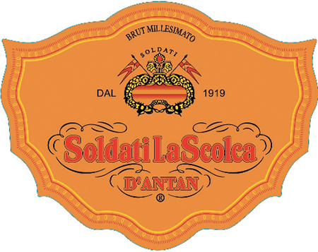 Etichetta del vino Soldati La Scolca D’Antan Rosé Brut 2012