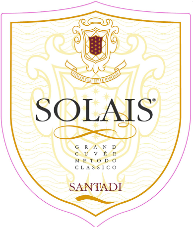 Etichetta del vino Solais Grand Cuvée Brut