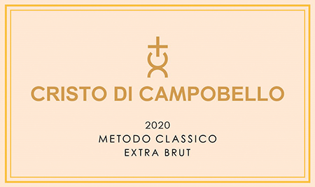 Etichetta del vino Sicilia Grillo Extra Brut 2020
