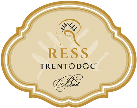 Etichetta del vino Trento Brut