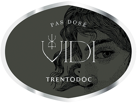 Etichetta del vino Trento Pas Dosé 2016