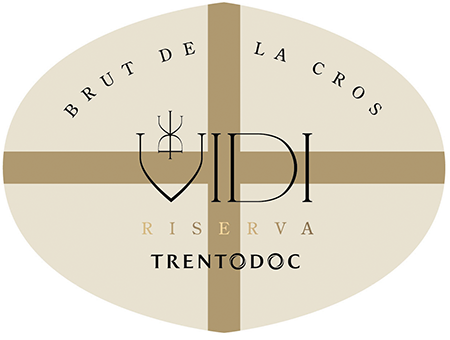 Etichetta del vino Trento Riserva De La Cros Brut 2016