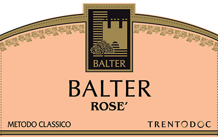 Etichetta del vino Trento Rosé Brut