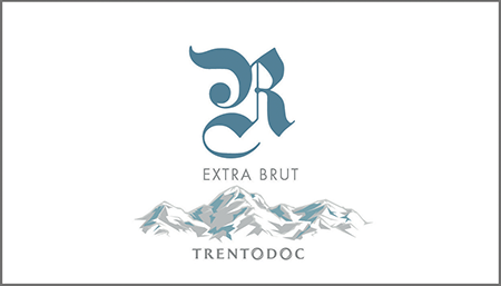 Etichetta del vino Trento R Extra Brut