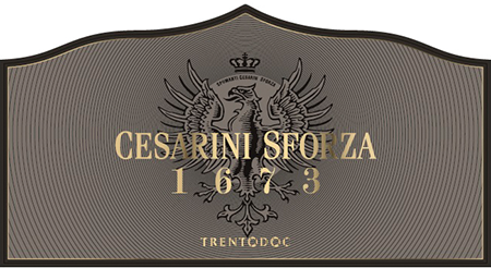 Etichetta del vino Trento Riserva 1673 Extra Brut 2017