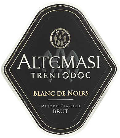 Etichetta del vino Trento Blanc de Noirs Brut 2021